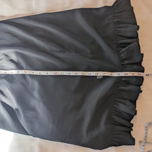 Black Skirt - Ruffle Bottom - Picture 2 of 4